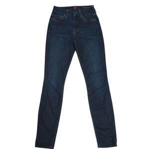 7 For All Mankind Indigo Skinny Jeans
